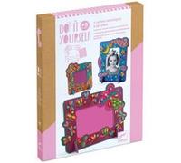 Kit créatif Djeco Cadres photos mosaïques Féerique Rose E