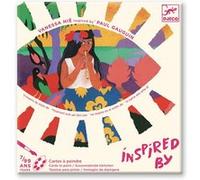 Kit créatif Djeco Cartes à peindre La Polynésie Multicolore G