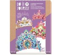 Djeco - Kit 4 diadèmes mosaïques à décorer