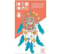 Kit Do It Yourself - Attrape-rêve - Chouette - 14 pcs - Bleu - Intérieur - Mixte