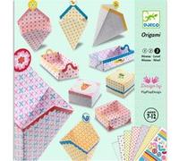 Kit créatif Djeco Origami Petites boîtes Multicolore E