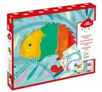 Djeco Kit créatif Une Petite Peinture – Multicolore