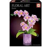 Educa Borrás Jeu éducatif Orquídea Arte Floral Rose Enfants