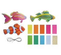 Kit Créatif Enfant Mosaïque Poissons 2d