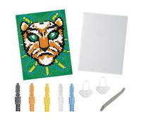 Kit créatif enfant Pixel art Tigre