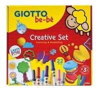 GIOTTO be-bè Creative Set - Kit d'activités coloriage et modelage
