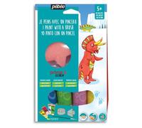 Kit créatif gouache - Dinosaures - 4 x 20 ml