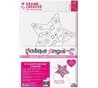 Graines Creatives Plastique Dingue Kit Baguette Magique G