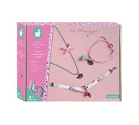 Kit créatif Janod 3 bijoux rubans a fleurs à créer