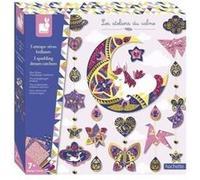 Janod - From 7 Years - Creative Kit 3 Dreamcatchers Shiny Unicorns - Les Ateliers du Calme - Dexterity and Concentration - J07803, blanc