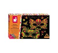 Kit créatif - JANOD - Masques et crayons fluo - Multicolore - Pour enfants de 7 ans et plus