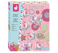 Janod - Origami Delightful Decoration - Les Ateliers du Calme - Childrens Creative Leisure Kit - Encourages Creativity - Suitable for ages 10 and up - J07887