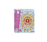 Kit créatif Janod Peinture arc-en-ciel Mandalas 4 tableaux