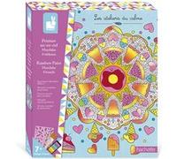 Kit Créatif - 4 Tableaux Peinture Arc-En-Ciel Mandala