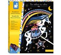 Janod Kit créatif J07895 - Scratch Art Chevaux et Licornes