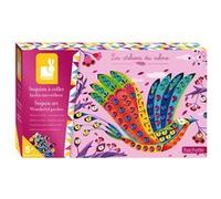 Janod Kit créatif Jardin merveilleux – sequins à coller