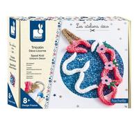 Kit créatif - JANOD - Tricotin La Licorne - Enfant - A partir de 8 ans - Rouge