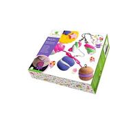 Au Sycomore Kit créatif enfant Bijoux Sucreries – Pâte durcissante à l'air – Dès 7 ans