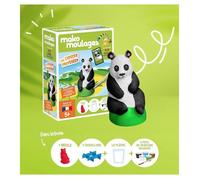 Kit créatif - MAKO CRÉATIONS - Panda géant - moule latex - plâtre 150 g & peintures - dès 5 ans