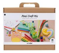 Kit créatif - Maxi-kit créatif - Diverses couleurs - Pour enfants - Activités manuelles
