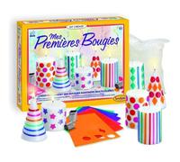 SentoSphère - MES PREMIERES BOUGIES - Création de bougies raffinées multicolores - Kit atelier créatif enfant - A partir de 8 ans - Fabriqué en France