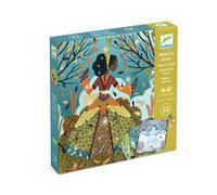 Kit creatif metal et strass - des robes couleur du temps - djeco