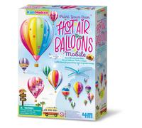 4M Kit créatif Mobile Montgolfières – 9 ballons à personnaliser, multicolore – Dès 5 ans