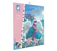 Kit Créatif Paillettes Janod Les Ateliers Du Calme Sirènes 3 Tableaux