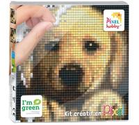 Kit Créatif Pixel - Tableau 12 x 12 cm - Chien