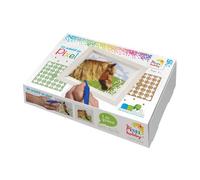 Kit Créatif Pixel Tableau Avec Cadre 14x17cm Cheval