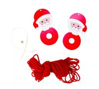 Kit Créatif Pompon Père Noël Rouge