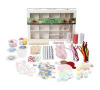 Kit Créatif pour activité manuelle - Bonbon - Blanc - Enfant - Mixte