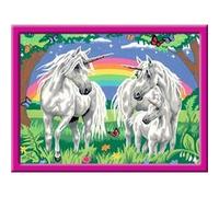 Kit créatif Ravensburger Grand Format Numéro d'art Au Pays des licornes G