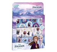 Kit Créatif - Reine des Neiges - Stickerset - Set d'autocollants D'environ 50 pcs et 1 Scène Cartonnée -