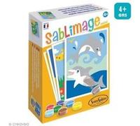 Sentosphère- Animal kit sablimage, 8101, Multicolore, Petit