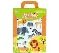 APLI Kids 15168 - Jeu d'autocollants Adventure Sabana