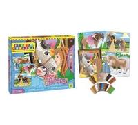 Kit Créatif Sticky Mosaics J'aime les Chevaux Orb Factory Multicolore G