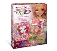 Kit Créatif Strass par Numéro Hazelia Nebulous Stars - Strass à Coller, Peinture Diamant - Tableau Imprimés avec Strass - Kit Loisirs Complet pour Enfant à partir de 7 ans