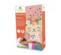 D'Arpèje Coffret 3 mini mosaïques Animaux doux – Multicolore – Dès 5 ans