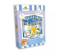 Kit créatif - SYCOMORE - Chibi Box Capybara - Lumière intégrée - Bois & plexi - Dès 8 ans