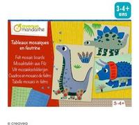 Avenue Mandarine – Kit créatif – Tableau mosaïque dinosaure G