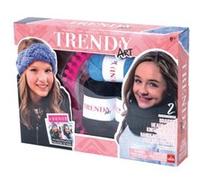 Kit créatif Trendiy Art Bandeau tressé et Écharpe tricotée Goliath Multicolore