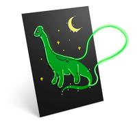 Kidywolf Kit décoration murale lumineuse Kidyneon Dinosaure