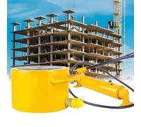 Kit cric à piston puissance divisée, comprend une pompe main hydraulique CP-180/700, un ensemble cylindre course 2''/50 mm, fonctionnement sans effort dans les espaces confinés(100t-50mm/2in-cp700-2)