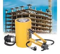 Kit cric à piston puissance divisée, comprend une pompe main hydraulique CP-180/700, un ensemble cylindre course 2''/50 mm, fonctionnement sans effort dans les espaces confinés(10t-50mm/2in-cp180)