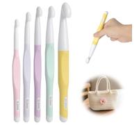 Kit crochet 5 pièces 8 à 20 mm avec poignées ergonomiques