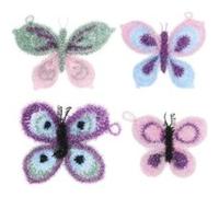 Kit Crochet Bubble Papillons de Rico Design : De délicats papillons pour allier déco et utilité(...) - Blanc Blanc G