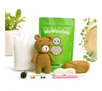 Kit Crochet Complet Amigurumi Ours - Kit de Crochet avec Matériel et Instructions en Français - DIY Créatif - Idée Cadeau pour Adulte
