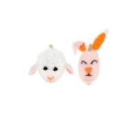 Kit crochet CREATIVE BUBBLE - Lapin et Agneau -(...) - 01 Multicolore