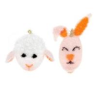 Kit crochet CREATIVE BUBBLE - Lapin et Agneau -(...) - 01 Multicolore